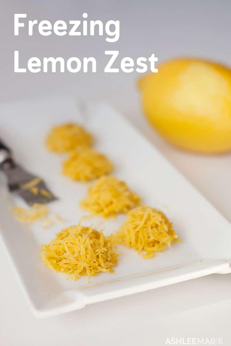 Giving lemons a second life Freezing zest and juice cleaning infusions and composting